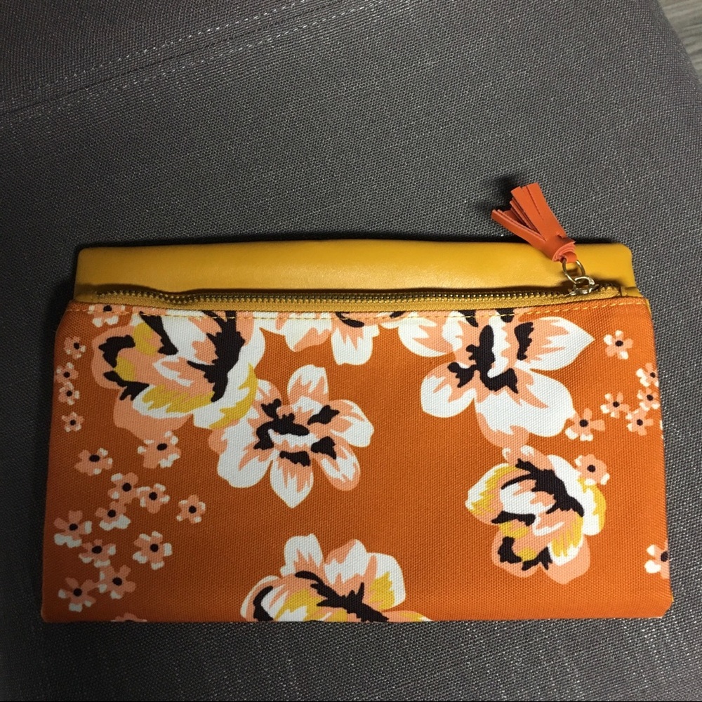 Rachel Pally Floral Fold over Clutch